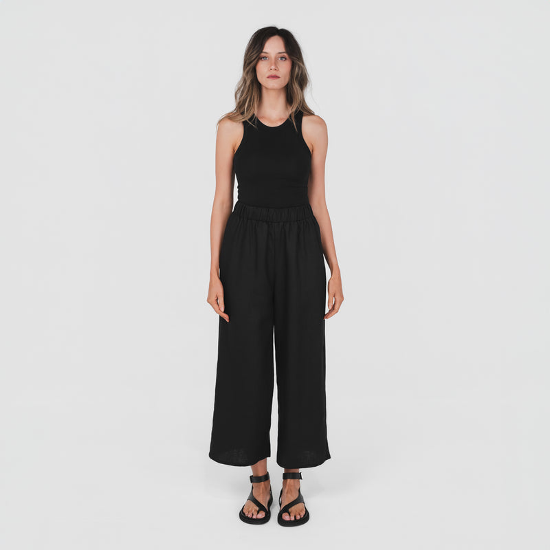 Pull On Pants Black