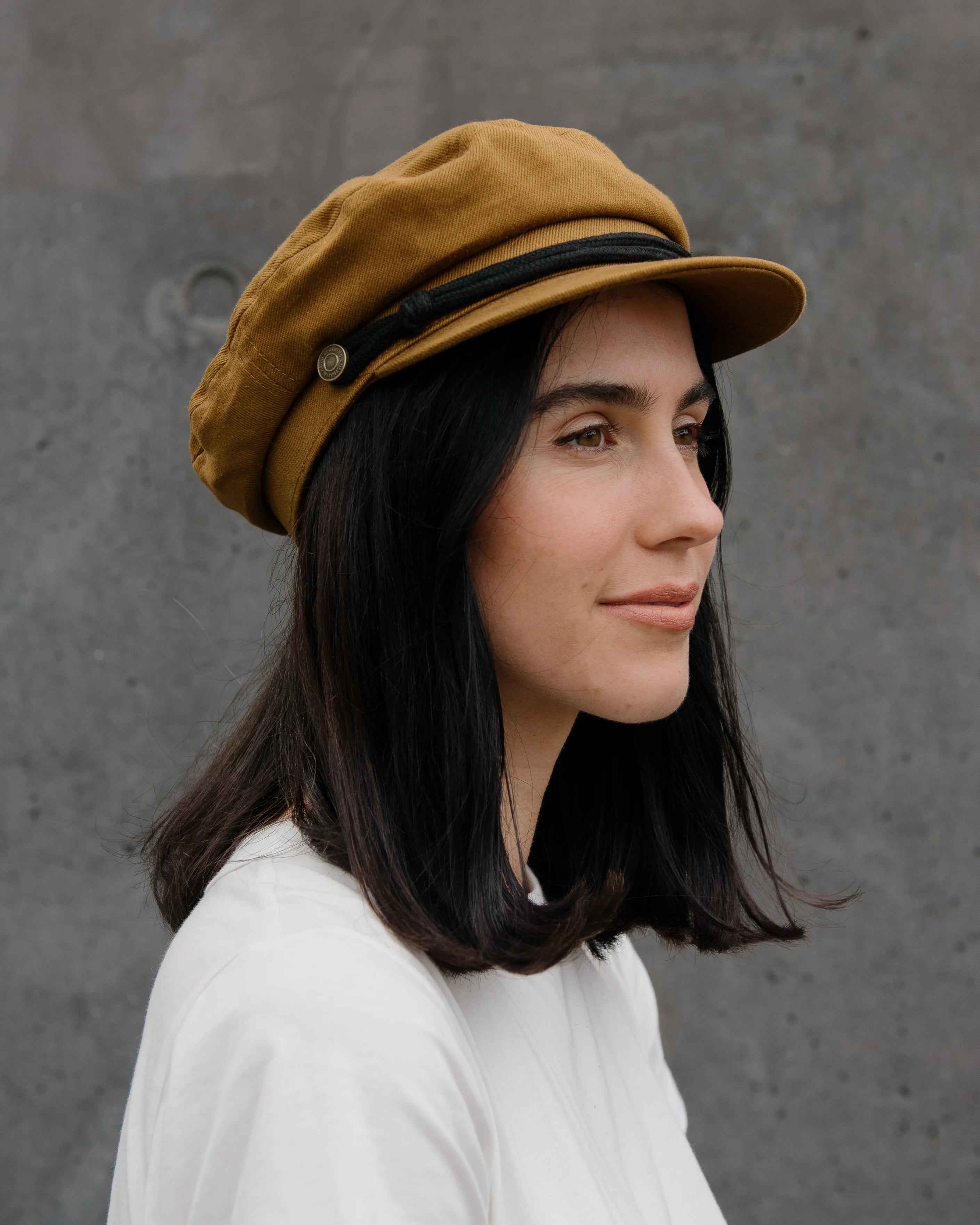 Sailor Hat Golden Brown Hemp Clothing Australia